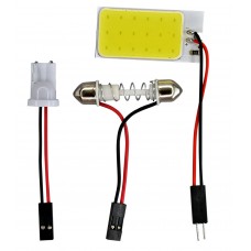 FOCO LUZ INTERIOR Plasma 18 Cobs C/Adaptadores 4 cm. x 2 cm. 12v 