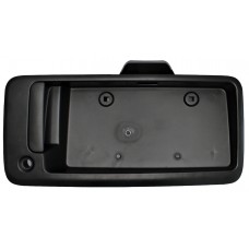 MANIJA EXTERIOR CHEVROLET Express Van 96-12 Savana 96-12 con Orificio para Cilindro y Porta Placa 5a Puerta Negra Texturizada