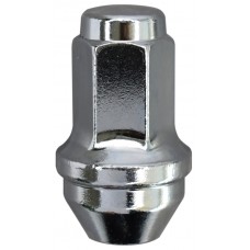 TUERCA CROMADA RIN FORD Lobo Mod. 15-23 Rosca 14 x 1.5 mm Hexagono 21 mm Altura