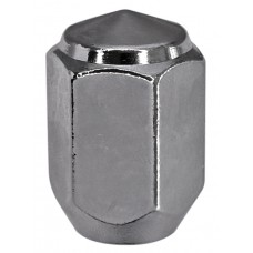 TUERCA CROMADA RIN NISSAN Tsuru I Mod. 84-87 Tsuru II Mod. 88-92 Rosca 12 x 1.25 mm Hexagono 13/16 Altura 32 mm