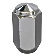 TUERCA CROMADA RIN UNIVERSAL Rosca 7/16-20 mm Hexagono 13/16 Altura 1