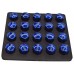 BIRLO UNIVERSAL 12 X 1.5 (20 Pzas) AZUL  