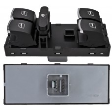 CONTROL MAESTRO Elevadores y Corta Corriente VW Golf - Jetta - Passat - Tiguan Mod. 05-16 Bora 05-10 Ibiza 09-17 Polo 13-20 Vento 14-22 Delantero Izquierdo *10 Pin *5 Teclas Filo Cromado CONTROL MAESTRO Elevadores y Corta Corriente VW Golf - Jetta - Passat - Tiguan Mod. 05-16 Bora 05-10 Ibiza 09-17 Polo 13-20 Vento 14-22 Delantero Izquierdo *10 Pin *5 Teclas Filo Cromado