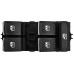 CONTROL MAESTRO Elevadores y Corta Corriente VW Golf - Jetta Mod. 14-18 Tiguan 18-20 Delantero Izquierdo *8 Pin *5 Teclas Filo Cromado