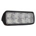 FARO RECTANGULAR Luz Led Alta Intensidad (Luz SPOT Fija y Estrobo) 8.9 x 3.8 x 3 cm