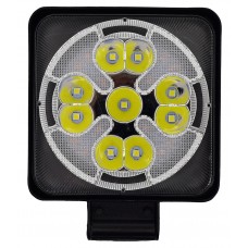 FARO CUADRADO Luz Led Alta Intensidad (Luz Fija y Estrobo) 8.5 x 1.9 cm AMARILLO FARO CUADRADO Luz Led Alta Intensidad (Luz Fija y Estrobo) 8.5 x 1.9 cm AMARILLO
