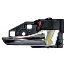 MANIJA INTERIOR ABRIR TOYOTA Rav4 13-18 Highlander 14-16 Camry 12-17 Hilux Revo 16-19 Negra/Cromada Delantera=Trasera DERECHO