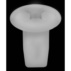 GRAPA UNIVERSAL TOYOTA-HONDA-NISSAN-MITSUBISHI para tornillo #8 para Carroceria alto 1.9 cm. (20 pzas)