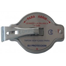 TAPON RADIADOR UNIVERSAL CHRYSLER-FORD-MERCEDES BENZ Mod. 51-05 Seguridad c/ palanca uña chica 7 lbs. (CE)