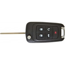 CARCASA CHEVROLET Camaro 5 botones con llave Abatible para control de alarma