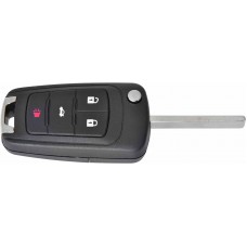 CARCASA CHEVROLET Camaro 4 botones c/ llave Abatible para control de alarma