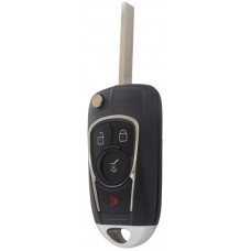 CARCASA CHEVROLET Cruze-Sonic con llave Abatible 4 botones para control de alarma
