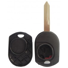 CARCASA FORD Fusion Mod. 10-12 * 4 botones con llave para control de alarma (pila a la izq)