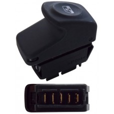 CONTROL SENCILLO Elevador Electrico NISSAN Platina 02-10 RENAULT Clio II 98-14 Megane 96-03 *5 Pin (Corto)