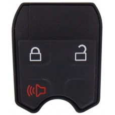 GOMA PARA CONTROL DE ALARMA FORD Lobo-Mustang Mod. 11-14 * 3 botones