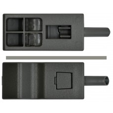 SEGUROS DE PUERTA CHEVROLET Cheyenne Mod. 07-13 * DEL-TRAS NEGRO