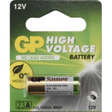 PILA PARA CONTROL de Alarma Murata Cilindrica 23AF/CV5 234 ALCALINA 12V (5 pzas)