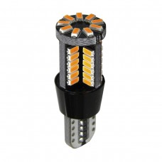 FOCO PELLIZCO Con 57 hiper leds CANBUS-FLASH AMARILLO (2 Piezas)