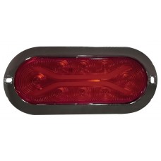 PLAFON OVALADO Para camion Ojo de Angel Tipo Gel (Luz Led Alta-Baja-Estrobo) con 8 Leds 3