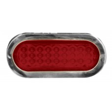 PLAFON OVALADO Para camion con 27 leds ROJO