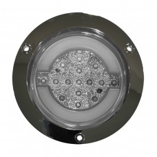 PLAFON REDONDO Ojo de angel tipo gel con 15 leds (ALTA BAJA ESTROBO) BLANCO
