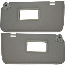 VISERA PARA NISSAN TIIDA Mod. 07-17 GRIS (IZQUIERDO con Luna) (DERECHO con Luna) (2 pzas) 