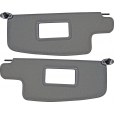 VISERA PARA VOLKSWAGEN Sedan GRIS (IZQUIERDO con Luna) (DERECHO con Luna) (2 pzas)