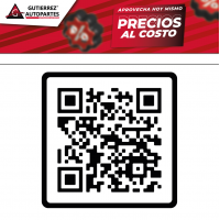 Escanea el código QR para ingresar a nuestro catalogo de TODO AL COSTO