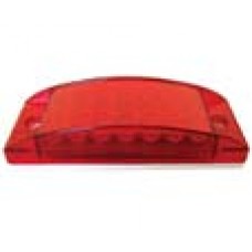 PLAFON RECTANGULAR Sin Bisel (Luz Led Fija-Estrobo) 12-24v con 21 Leds ROJO 2