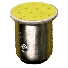 FOCO LED Plano 1034 2 Polos (Luz Fija Alta-Baja) 12v  AMBAR (2 Piezas)