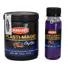 PLASTILINA DESCONTAMINADORA Margrey 100 gr con agente lubricante 60 ml