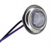PLAFON REDONDO Tipo Boton 2 Leds 12v MORADO (20 pzas)
