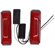 PLAFON RECTANGULAR Base Gris (Luz Gel ) (con Conector 2 Vias) 12/24V 1