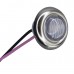 PLAFON REDONDO Tipo Boton 2 Leds 12v ROSA (20 pzas)