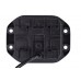 FARO RECTANGULAR (Luz-Fija-Alta-Baja) 20 watts 12/24v 12 x 9x 4.5 cm (2 Piezas) AMBAR-