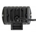 FARO RECTANGULAR Con Arillo (Luz-Fija) 30 Watts 12/24v 8 x 5.5 x 5 cm  (2 Piezas) ROJO-BLANCO