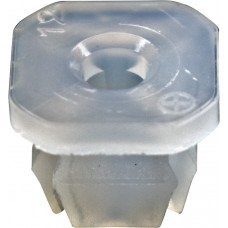 GRAPA UNIVERSAL CHEVROLET Mod. 67+ para tornillo #8-10 tablero - Carroceria alto 0.9 cm. 4 patas (20 pzas)