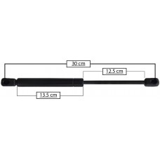 AMORTIGUADOR PARA CAJUELA DE GAS FORD Contour Mod. 98-00 (42.8 kg.=419 nw) * Largo=30 Cilindro=13.5 Varilla=12.5 cm 