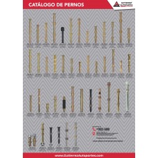 CATALOGO PERNOS DE BISAGRA IMPRESO TROVICEL rígido de Pernos 50*70cm FOTOS TAMAÑO REAL
