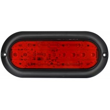 PLAFON OVALADO Bisel Negro (Luz Led Alta-Baja-Estrobo) 12-24v con 21 Leds 2