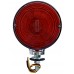 PLAFON DIRECCIONAL REDONDO Bisel Cromado Tipo Retro (Luz Led Fija-Estrobo) 12-24v con 54 Leds 4
