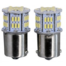 FOCO LED Base 1141  1  Polo con 54 Hiper Led  BLANCO (2 piezas)