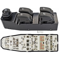 CONTROL MAESTRO Elevadores y Seguro Electrico CHEVROLET Aveo Mod. 08-17 G3 Mod. 08-09 * 11 Pin 5 Teclas