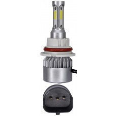 FOCO HID LED 9007 3 Caras COB (Luz Alta y Baja) 24w 28000 LX (2 Piezas)