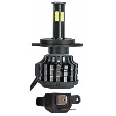 FOCO HID LED H4 6 Caras  (Luz Alta y Baja) 26w 30000 LX (2 Piezas)
