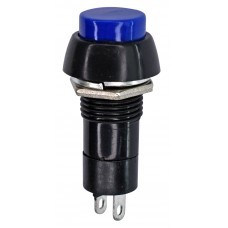 SWITCH INTERRUPTOR UNIVERSAL Boton Azul (10 pzas)