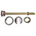 PATA PARA CILINDRO PUERTA AUDI  espiga 8.8 cm. Kit 4 piezas  DERECHO