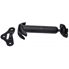 GANCHO METALICO PARA COFRE UNIVERSAL Negro con resorte (10 cm. Largo) NACIONAL