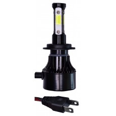 FOCO HID LED H7 4 Caras con Balastra  24w 28000 LX (2 Piezas)