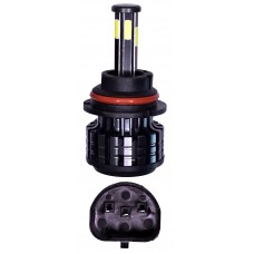 FOCO HID LED 9004 6 Caras (Alta y Baja) 26w 30000 LX (2 Piezas)